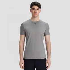 Premium Descente Kurzarm Schwarz Atmungsaktive Kollektion