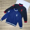 Premium Ralph Lauren Mäntel Rote Baumwolle Bestickte Kollektion