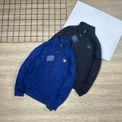 Bestseller Prada Mantel Schwarz Polyester Logo Style
