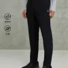 Luxus Boss Casual Hose Schwarz Nylon Casual Kollektion