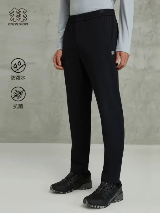 Luxus Boss Casual Hose Schwarz Nylon Casual Kollektion