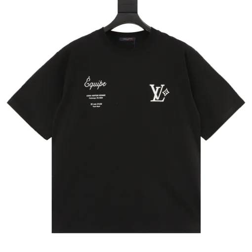 Bestseller: Kurzarm-Baumwolldruck von Louis Vuitton