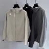 Premium Descente Mantel Schwarz Atmungsaktive Kollektion