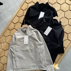 Bestseller Lululemon Jacke Beige Polyester Klassisch Luxus
