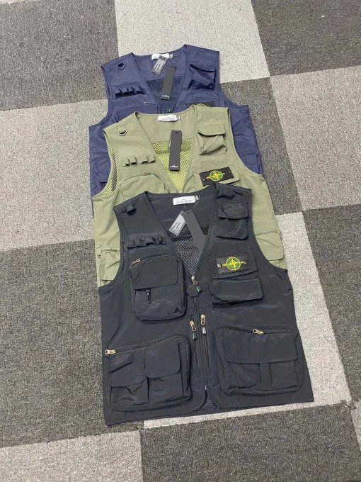 Bestseller Stone Island Kurzarmhemd Schwarz Atmungsaktive Kollektion