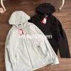 Hochwertiger Helly Hansen Mantel aus schwarzem Fleece, atmungsaktiv