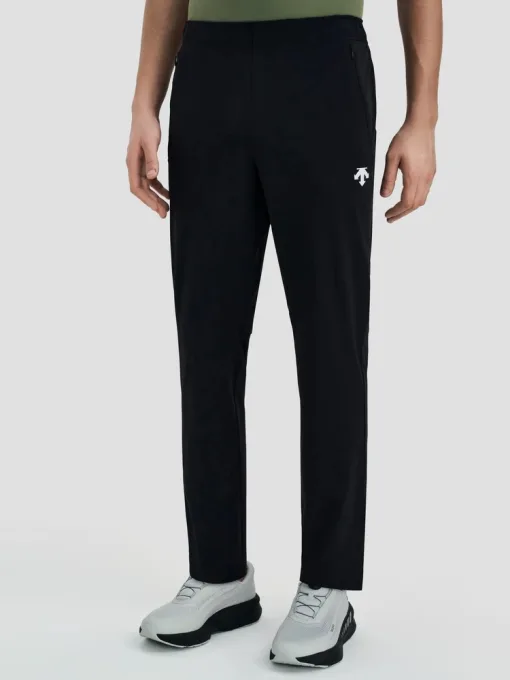Premium Qualität Descente Hose Schwarz Leinen Casual Luxury
