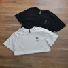 Premium Lululemon Kurzarm-Kollektion aus schwarzer Baumwolle mit atmungsaktivem Material