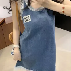 Bestseller der Miu Miu Weste-Denim-Kollektion