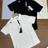 Hochwertiges Descente Kurzarmshirt aus schwarzer Baumwolle im sportlichen Stil