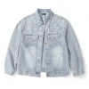 Luxus-Jeans aus silberner Baumwolle mit Monogramm von Louis Vuitton