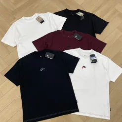 Premium Nike Kurzarm Schwarz Classic Luxury