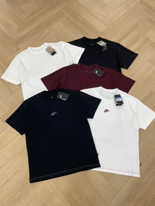 Premium Nike Kurzarm Schwarz Classic Luxury