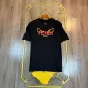 Bestseller Fendi Kurzarm Schwarz Baumwolle Washed Style