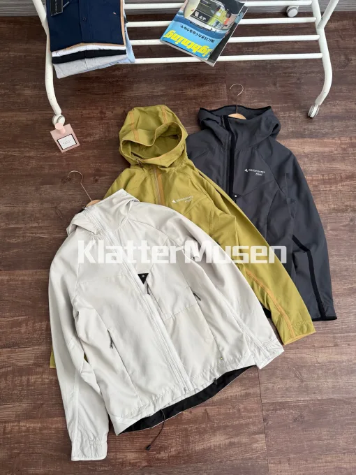 Bestseller Chat-Jacken Beige Baumwolle Atmungsaktive Kollektion