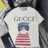 Premium Gucci Kurzarm Pink Solid Kollektion