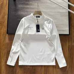 Fila Langarmshirt in Premiumqualität, schwarzes Stricklogo, Luxus