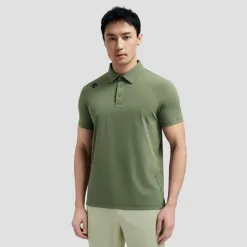Premium Descente Kurzarmhemden Schwarz Casual Style