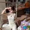 Hochwertige Chanel Weste im schwarzen Strickstil