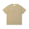 Luxus Gucci Kurzarm Baumwolle Farbverlauf Luxus
