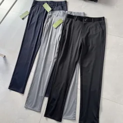 Bestseller Gucci Casual Hose Schwarz Leder Casual Luxus