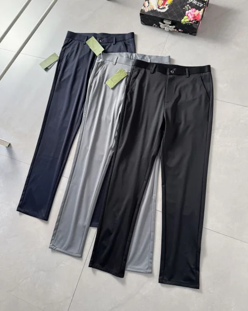 Bestseller Gucci Casual Hose Schwarz Leder Casual Luxus