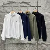 Premium Lacoste Sweatshirts Gold Cotton Logo Kollektion