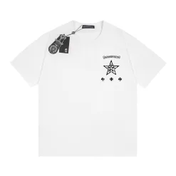 Luxus Chrome Hearts Kurzarm Baumwolle Gewaschen Luxus