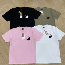 Premium Qualität Express Kurzarm Schwarz Baumwolle Distressed Kollektion