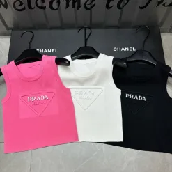 Bestseller Prada Weste Pink Strick Luxus