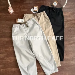 Hochwertige The North Face Hose Schwarz Baumwolle Klassisch Luxus