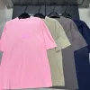 Premium Qualität Alo Kurzarm Pink Print Style