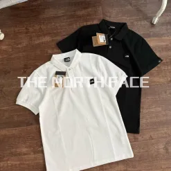 Bestseller The North Face Kurzarm-Shirt aus schwarzer Baumwolle, atmungsaktiv