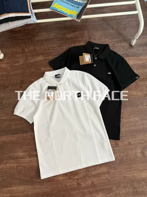 Bestseller The North Face Kurzarm-Shirt aus schwarzer Baumwolle, atmungsaktiv