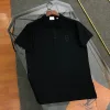 Premium Burberry T-Shirts Schwarz Klassischer Stil