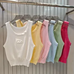 Bestseller Diesel Weste Grün Logo Luxus