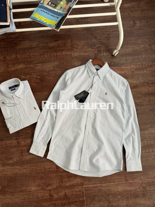 Bestseller Ralph Lauren Hemden Blau Klassisch Luxus