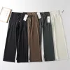 Bestseller Lululemon Hosen Schwarze Spandex Casual Kollektion