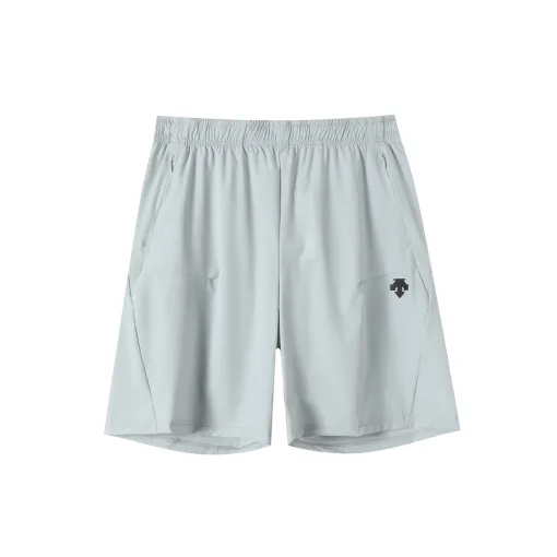 Luxuriöse Descente-Shorts aus schwarzem Strick, Urban Collection