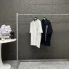 Bestseller Dior Kurzarm-Logo-Kollektion aus schwarzer Baumwolle