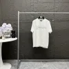 Hochwertiges Louis Vuitton Kurzarm-Logo-Shirt aus schwarzer Baumwolle