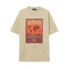Premium Louis Vuitton Kurzarm-Stil mit Wildleder-Print in Khaki