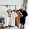 Luxus-Kurzarmshirt von Burberry aus weißer Baumwolle im klassischen Stil