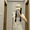 Hochwertiges Acne Studios Kurzarm-Shirt im Farbverlaufsstil in Schwarz