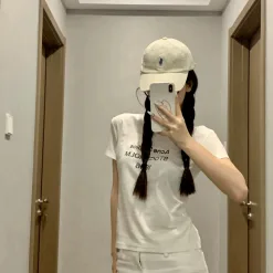 Hochwertiges Acne Studios Kurzarm-Shirt im Farbverlaufsstil in Schwarz