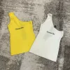 Hochwertige Dior Weste im gelben Strick-Monogramm-Stil