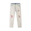 Luxus Ami Hose Leder Washed Luxury