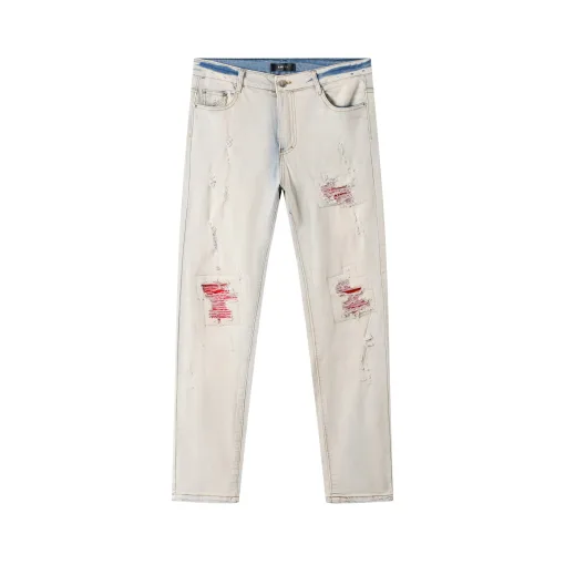 Luxus Ami Hose Leder Washed Luxury