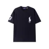 Luxus Ralph Lauren Kurzarm Schwarz Baumwolle Klassischer Stil