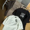 Meistverkaufte Balenciaga Kurzarm-Freizeitkollektion aus schwarzem Leder